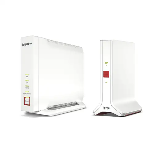 FRITZ! Mesh Set 4060 + 3000 AX INT Tribanda (2,4 GHz/5 GHz/5 GHz) Wi-Fi 6 (802.11a