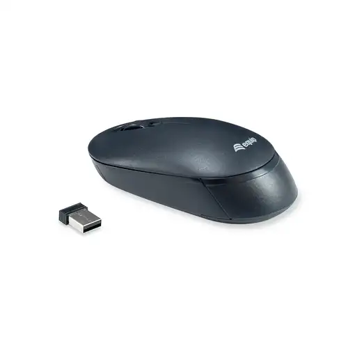 Equip 245221 teclado Ratón incluido Oficina RF inalámbrico QWERTY Español Negro