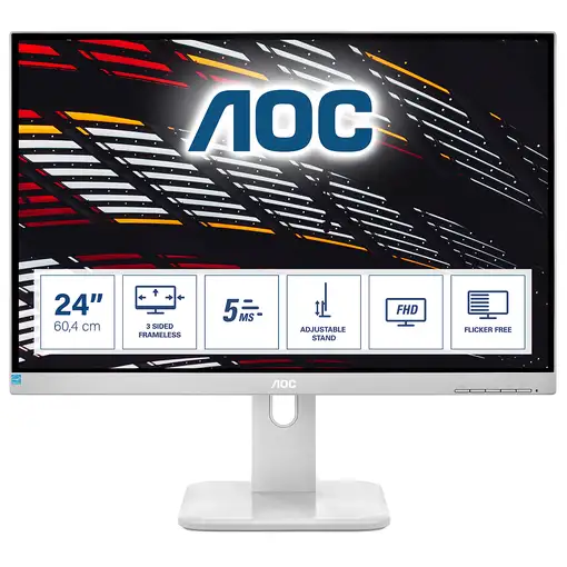 AOC P1 24P1/GR LED display 60,5 cm (23.8'') 1920 x 1080 Pixeles Full HD Gris AOC P1 24P1/GR LED display 60,5 cm (23.8'') 1920 x 1080 Pixeles Full HD Gris