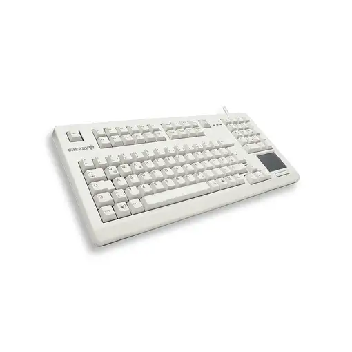 CHERRY TouchBoard G80-1190 teclado Universal USB QWERTZ Alemán Gris