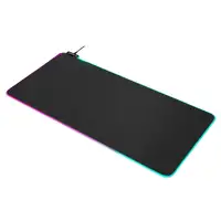 Sharkoon 1337 RGB V2 Alfombrilla de ratón para juegos Negro