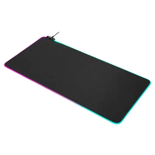Sharkoon 1337 RGB V2 Alfombrilla de ratón para juegos Negro