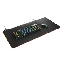 Sharkoon 1337 RGB V2 Alfombrilla de ratón para juegos Negro