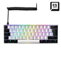 Sharkoon SGK50 S4 teclado Juego USB QWERTY Español Blanco