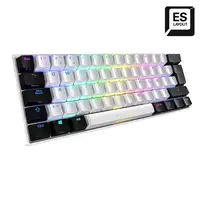 Sharkoon SGK50 S4 teclado Juego USB QWERTY Español Blanco