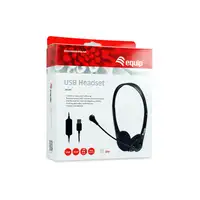 Equip 245305 auricular y casco Auriculares Alámbrico Diadema Oficina/Centro de lla