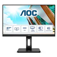 AOC U27P2CA pantalla para PC 68,6 cm (27\) 3840 x 2160 Pixeles 4K Ultra HD LED Neg