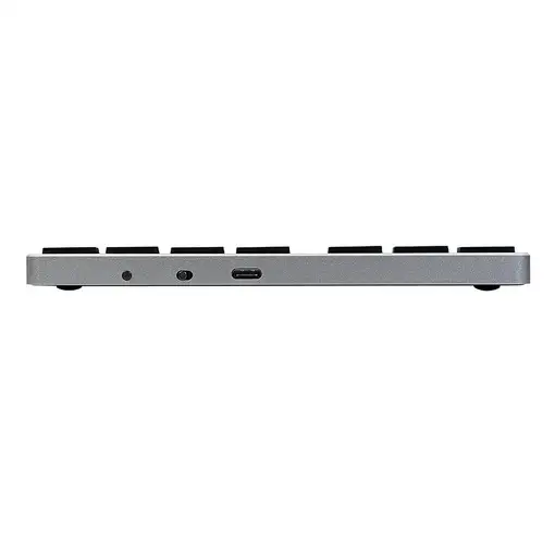 LogiLink ID0187 teclado numérico Universal Bluetooth Aluminio, Negro