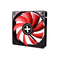 Xilence XPF120.R.PWM Carcasa del ordenador Ventilador 12 cm Negro, Rojo