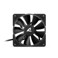 Sharkoon SilentStorm BW120 PWM Carcasa del ordenador Ventilador 12 cm Fruta del bo