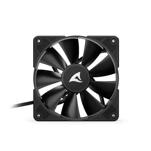 Sharkoon SilentStorm BW120 PWM Carcasa del ordenador Ventilador 12 cm Fruta del bo