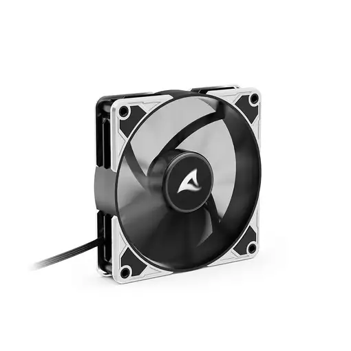 Sharkoon SilentStorm BW120 PWM Carcasa del ordenador Ventilador 12 cm Fruta del bo
