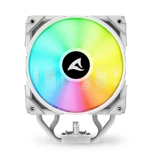 Sharkoon A40 RGB Procesador Refrigerador de aire 12 cm Blanco 1 pieza(s)