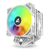 Sharkoon A60 RGB Procesador Refrigerador de aire 12 cm Blanco 1 pieza(s)