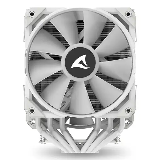 Sharkoon A60 RGB Procesador Refrigerador de aire 12 cm Blanco 1 pieza(s)