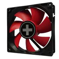 Xilence XPF92.R.PWM Carcasa del ordenador Ventilador 9,2 cm Negro, Rojo