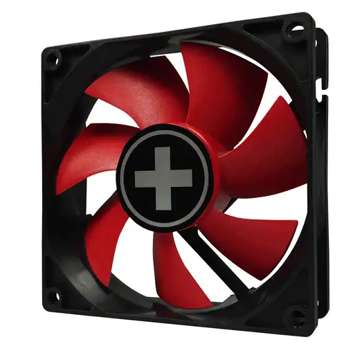 Xilence XPF92.R.PWM Carcasa del ordenador Ventilador 9,2 cm Negro, Rojo