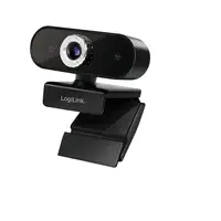 LogiLink UA0371 cámara web 3 MP 1920 x 1080 Pixeles USB 2.0 Negro, Plata