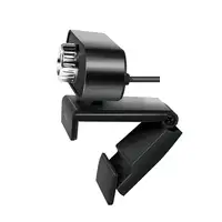 LogiLink UA0371 cámara web 3 MP 1920 x 1080 Pixeles USB 2.0 Negro, Plata