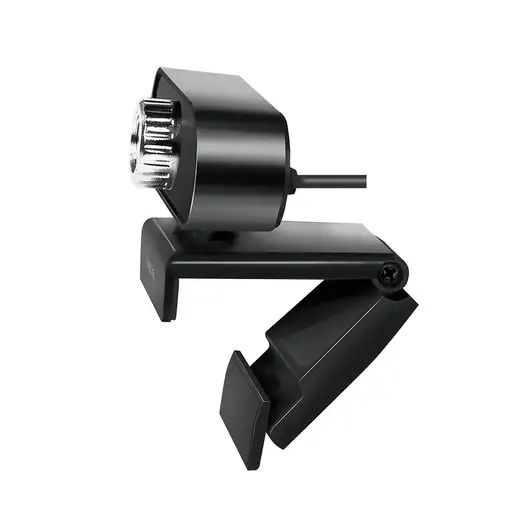 LogiLink UA0371 cámara web 3 MP 1920 x 1080 Pixeles USB 2.0 Negro, Plata
