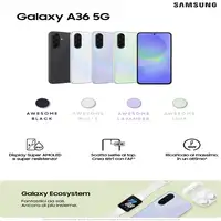 Samsung Galaxy A36 17 cm (6.7") SIM doble Android 15 5G USB Tipo C 6 GB 128 GB 500