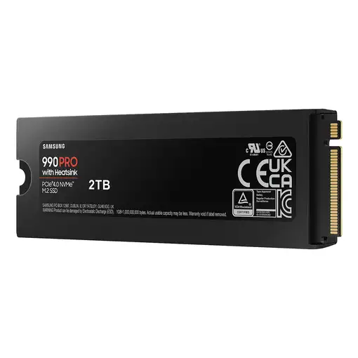 Samsung 990 PRO 2 TB M.2 PCI Express 4.0 NVMe V-NAND MLC