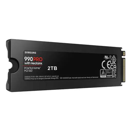 Samsung 990 PRO 2 TB M.2 PCI Express 4.0 NVMe V-NAND MLC