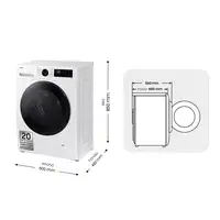 Lavadora-secadoras 5 / 9 kg 1400 rpm Blanco WD90DG5G34BEEC SAMSUNG