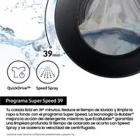 Lavadora-secadoras 5 / 9 kg 1400 rpm Blanco WD90DG5G34BEEC SAMSUNG