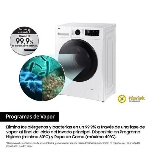 Lavadora-secadoras 5 / 9 kg 1400 rpm Blanco WD90DG5G34BEEC SAMSUNG