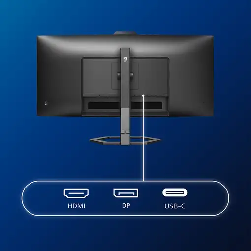 Philips 5000 series 34E1C5600HE/00 LED display 86,4 cm (34") 3440 x 1440 Pixeles 4