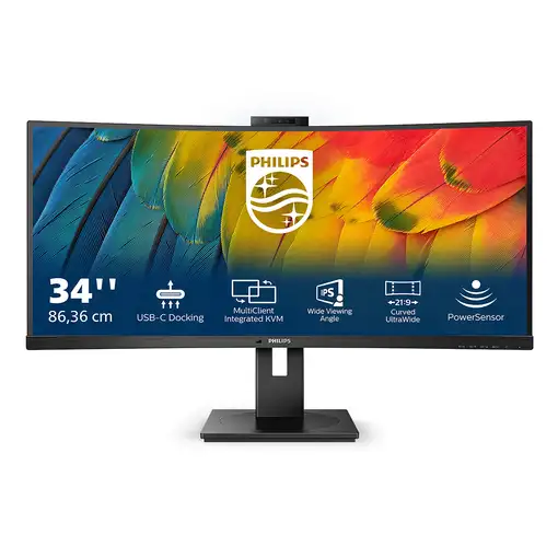 Philips 5000 series 34B1U5600CH/00 LED display 86,4 cm (34") 3440 x 1440 Pixeles W