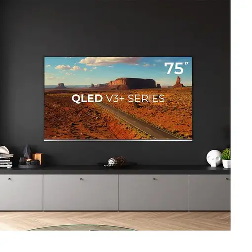 Televisor QLED 75'' 4K Ultra HD Negro Smart 03625 CECOTEC