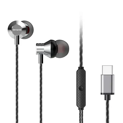 Aiwa ESTM-50USB-C Auriculares Alámbrico Dentro de oído Llamadas/Música USB Tipo C