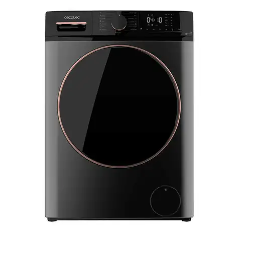 Lavadora carga frontal 8 kg 1400 RPM Negro 01925 CECOTEC
