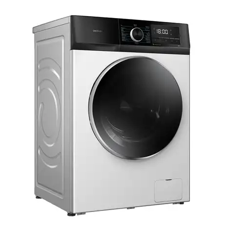 Lavadora blanca 8 kg, 1400 rpm, Bolero DressCode 8500 CECOTEC