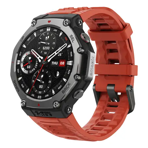 Amazfit T-Rex 3 Lava 3,81 cm (1.5\) AMOLED Digital 480 x 480 Pixeles Pantalla táct