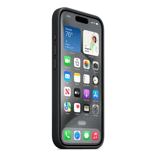 Apple MT4H3ZM/A funda para teléfono móvil 15,5 cm (6.1'') Negro