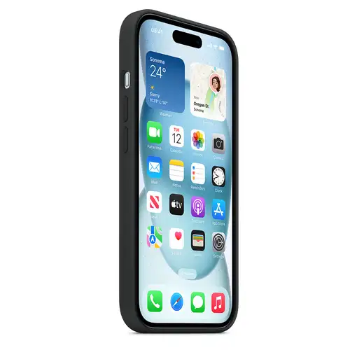 Apple MT0J3ZM/A funda para teléfono móvil 15,5 cm (6.1'') Negro