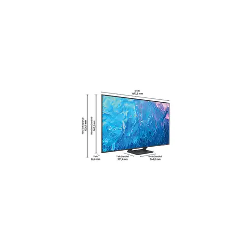 Televisor QLED 75'' 4K Ultra HD Gris Smart GQ75Q70CATXZG SAMSUNG
