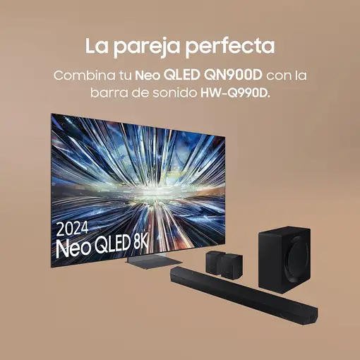 Televisor Neo QLED 85'' 8K Ultra HD Negro Smart TQ85QN900DTXXC SAMSUNG