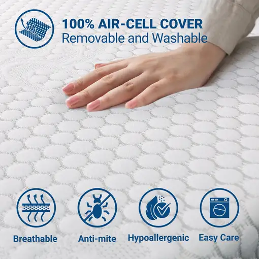The White Stone Topper Viscoelastico Memory Foam H3    140x210