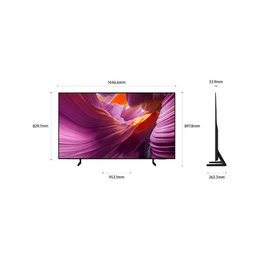Televisor OLED 65'' 4K Ultra HD Negro Smart TQ65S85FAEXXC SAMSUNG
