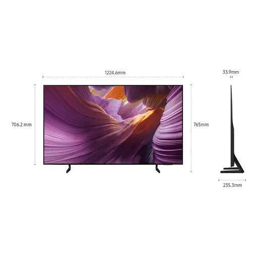 Televisor OLED 55'' 4K Ultra HD Negro Smart QE55S85FAUXZT SAMSUNG