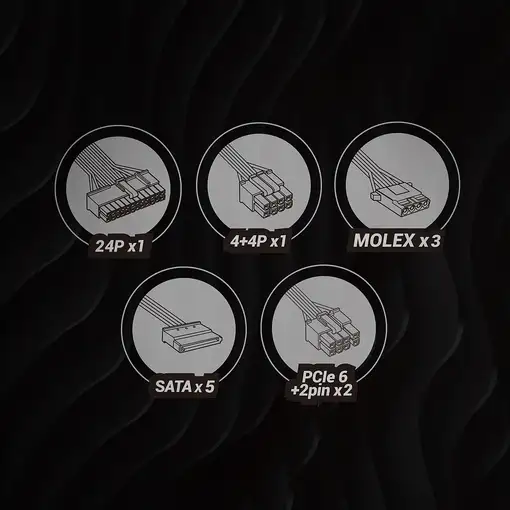 Mars Gaming MPB650SI, Fuente Alimentación PC ATX 650W, 7 Años Garantía, 80Plus Bro