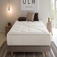 Colchón Viscoelástica Quantum Alta Densidad, 120 x 190 cm -Moonia