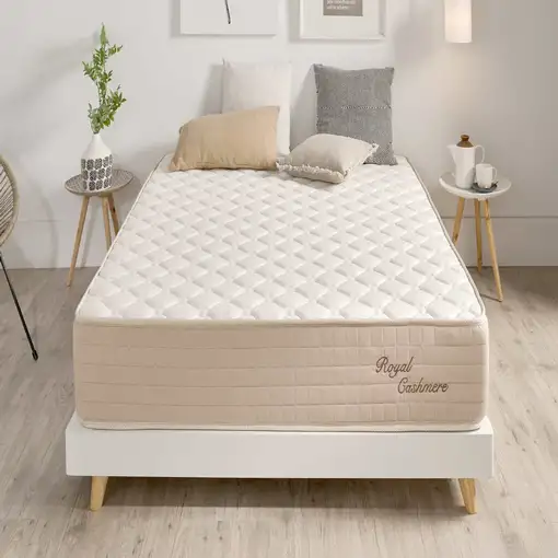 Colchón Viscoelástica Royal Cashmere 30 cm, 100 x 180 cm - Moonia
