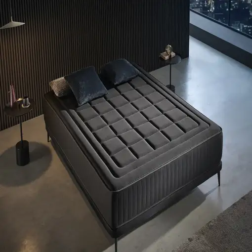 Colchón Viscoelástica Magnum Black, 105 x 190 cm -Moonia