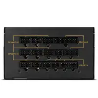 NOX Hummer X 850W PLUS GOLD unidad de fuente de alimentación 24-pin ATX Negro