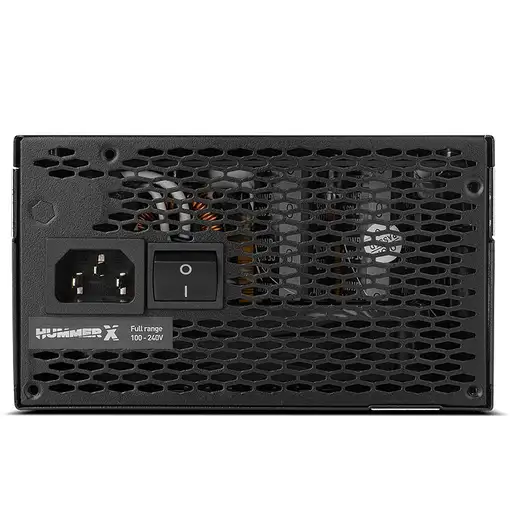 NOX Hummer X 850W PLUS GOLD unidad de fuente de alimentación 24-pin ATX Negro